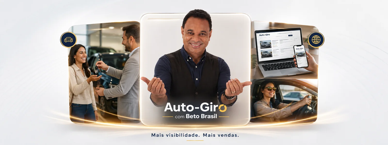 Auto-Giro com Beto Brasil: mais visibilidade e mais vendas