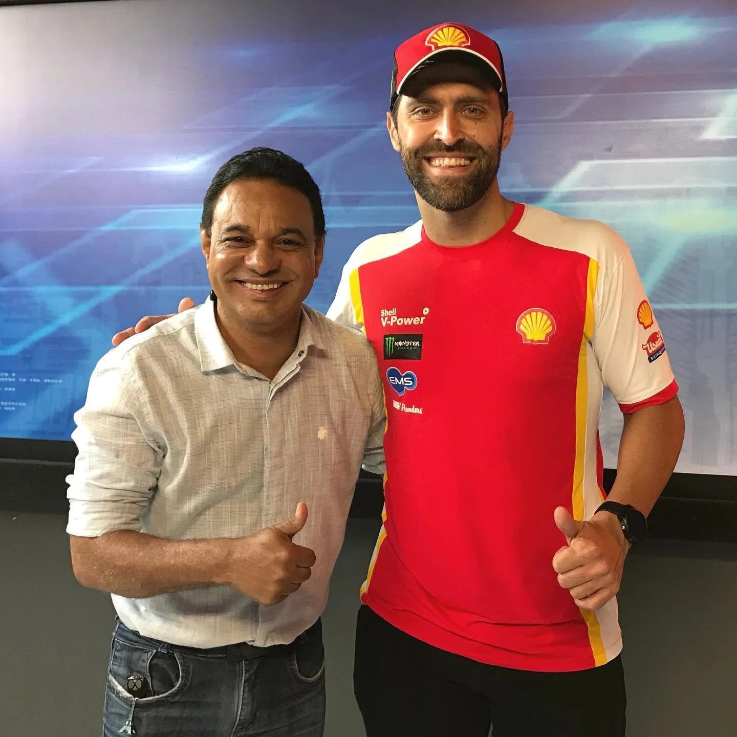 Beto Brasil em ação ligada ao Auto-Giro