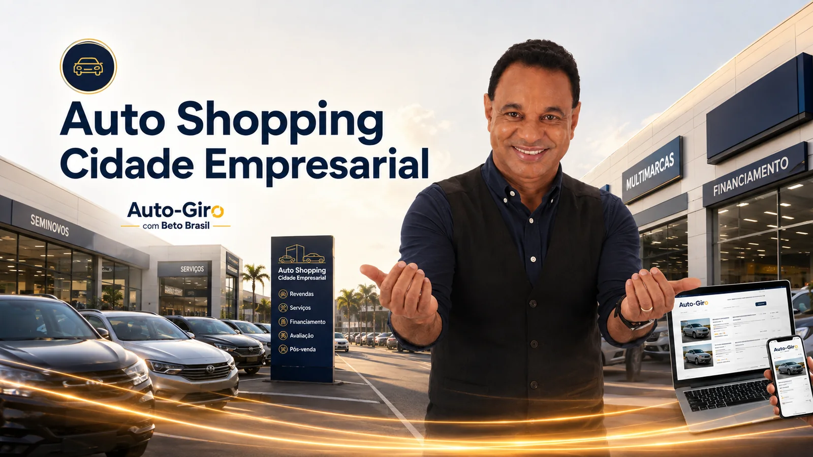 Auto Shopping Cidade Empresarial: como pesquisar revendas e serviços automotivos em um só polo