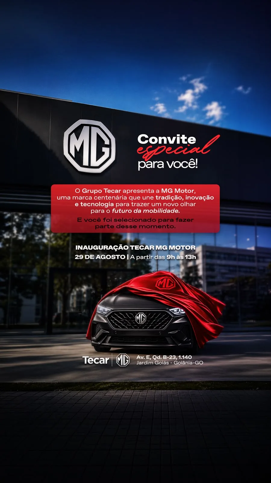 Inauguração - Tecar MG Motor